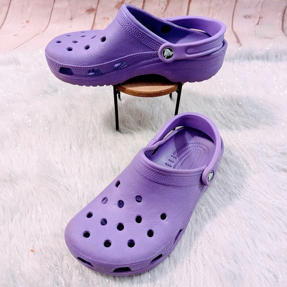 CROCS Lavender Clog Women's Size 8